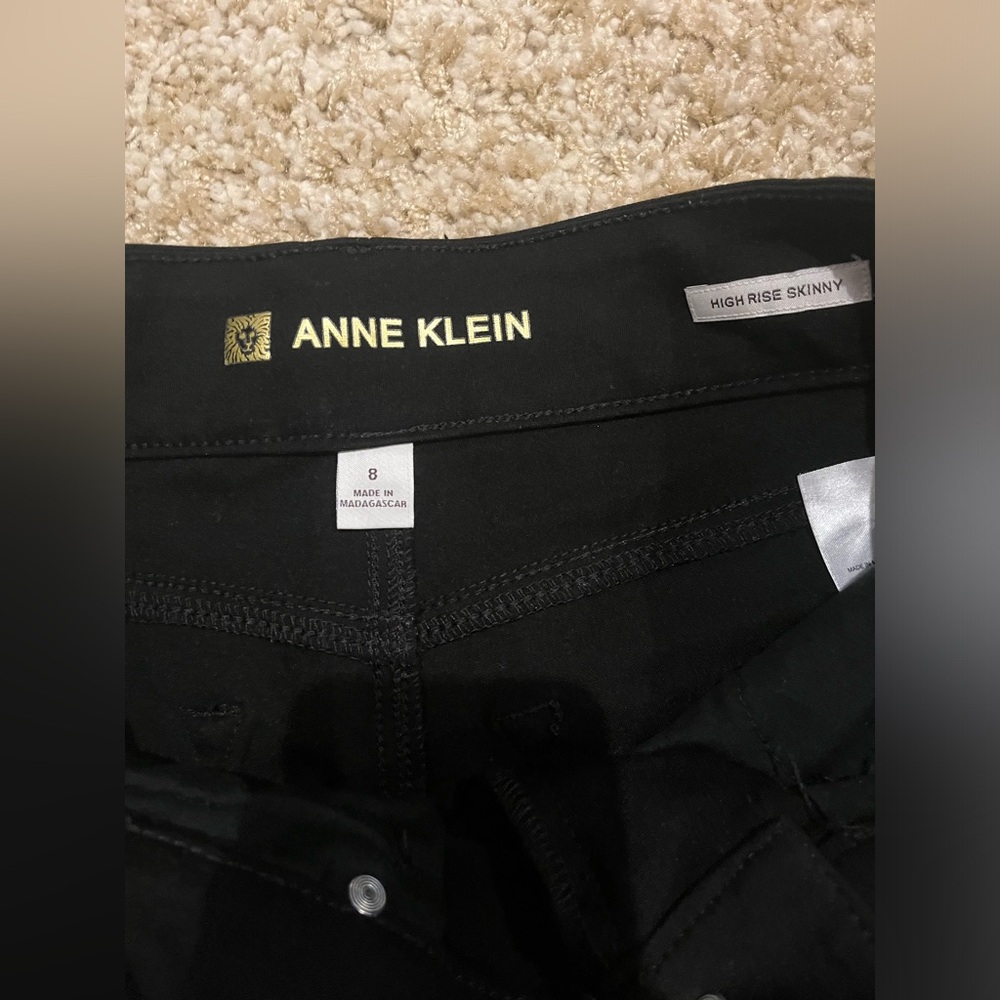 Anne Klein High Rise Skinny Jeans - Picture 4 of 7